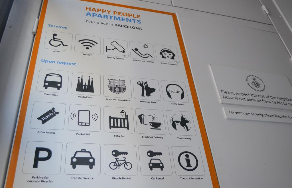 Happy People Plaza Espana Apartments Barcelona Phòng bức ảnh
