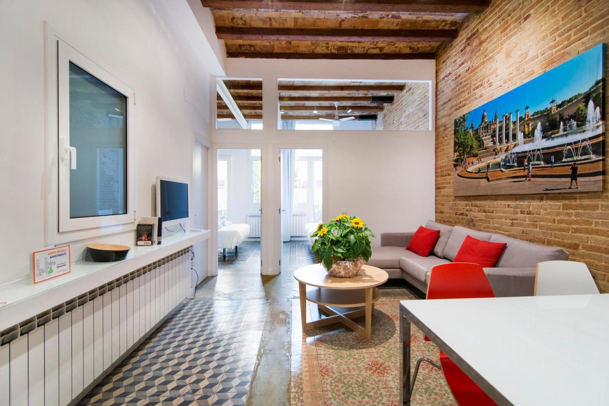 Happy People Plaza Espana Apartments Barcelona Ngoại thất bức ảnh